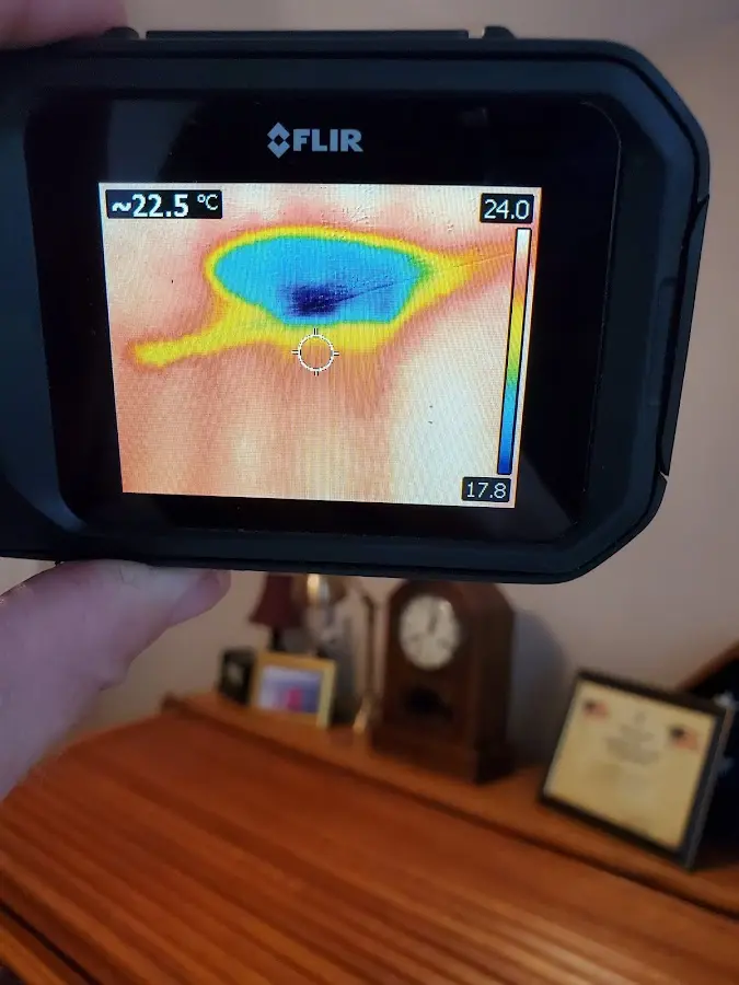 Thermal imaging inspection for water damage in West Falls Church